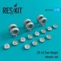 CH-46 Sea Knight wheels set, 1/72 - ResKit Models RS72-0193 CH-46 Sea Knight wheels set, 1/72 - ResKit Models RS72-0193