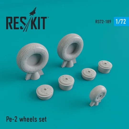 Pe-2 wheels set, 1/72 - ResKit Models RS72-0189