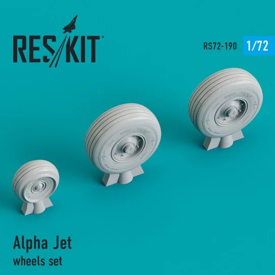 Alpha Jet wheels set, 1/72 - ResKit Models RS72-0190