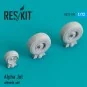 Alpha Jet wheels set, 1/72 - ResKit Models RS72-0190