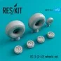 DC-3 (C-47) wheels set, 1/72 - ResKit Models RS72-0214