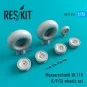 Bf.110 (E,F,G) wheels set - ResKit Models RS72-0216