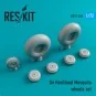 DH.98 Mosquito wheels set - ResKit Models RS72-0240