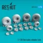 C-130 Hercules wheels set late type (weighted), 1/72 - ResKit Model... C-130 Hercules wheels set late type (weighted), 1/72 - ResKit Model...