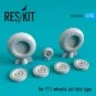He-111 wheels set late type - ResKit Models RS72-0286