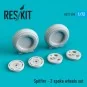 Spitfire - 3 spoke wheels set (RS72-0298) - ResKit Models RS72-0298