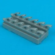 Ju 87G Stuka exhausts für Hasegawa Bausatz, 1/32 - Quickboost QB32 015