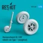 Bf-109 (F, G-early) wheels set ype 1 (weighted), 1/72 - ResKit Mode...