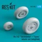 He.162 Salamander / Spatz wheels set (weighted), 1/72 - ResKit Mode...