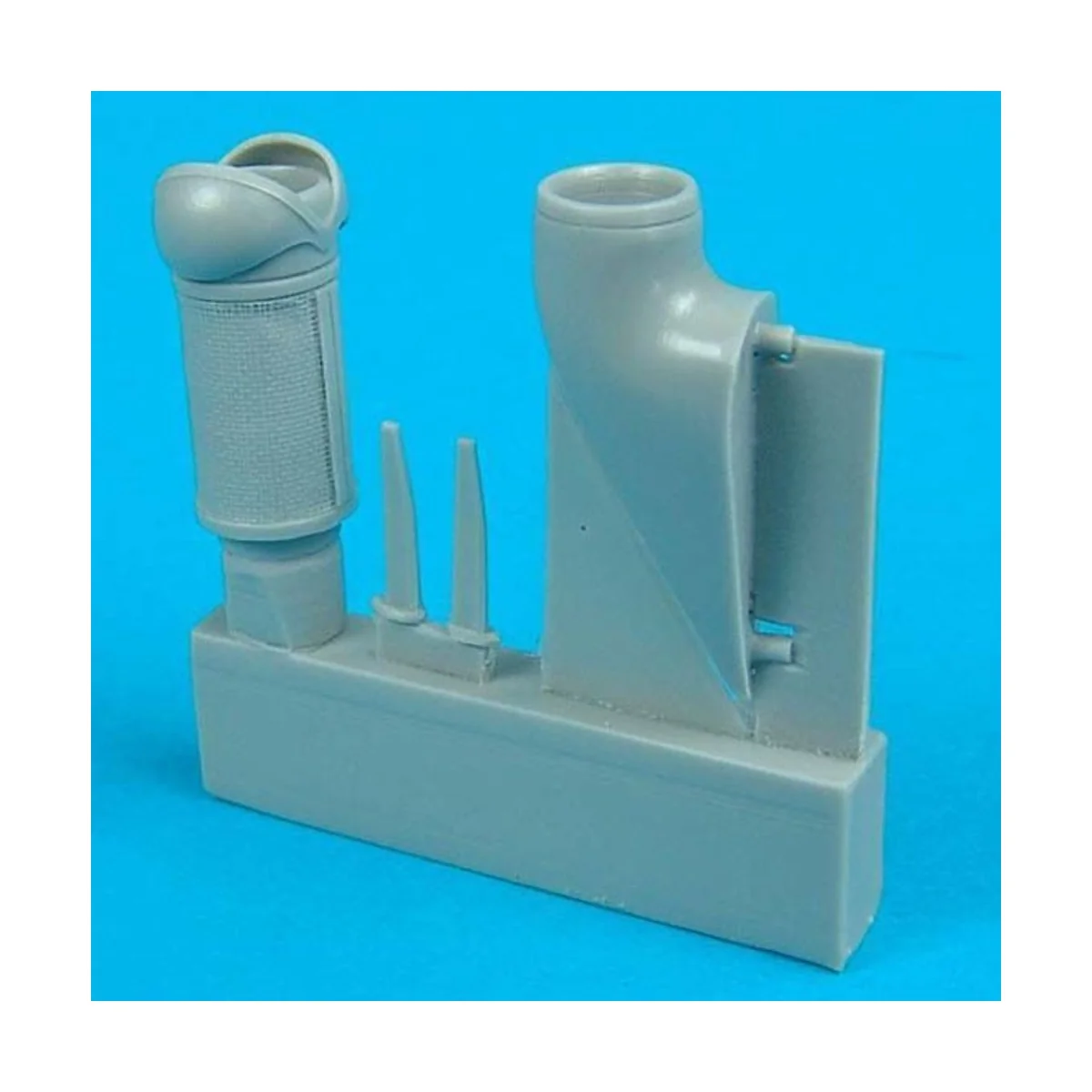 Bf 109G-6 dust filter-early model für Hasegawa Bausatz - Quickboost...