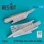 AT730 triple store racks for Rafale (2 pcs) (3D Printed), 1/72 - Re...