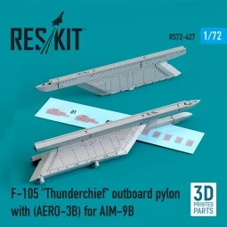 F-105 Thunderchief outboard pylon (AERO-3B) for AIM-9B (3D Printed)...