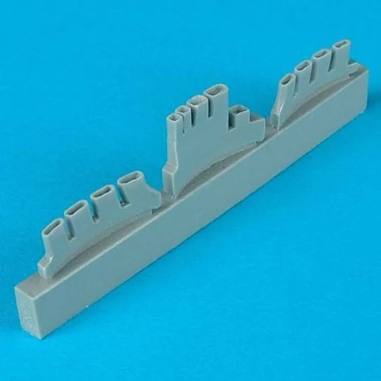 Fw 190 A-8 exhaust Für Hasegawa Bausatz., 1/32 - Quickboost QB32 020