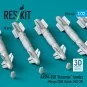 AASM-250 Hammer (6 pcs) (Mirage 2000, Rafale, MiG-29) (3D Printed),...