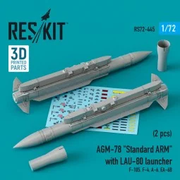 AGM-78 Standard ARM with LAU-80 launcher (2 pcs) (F-105,F-4,A-6,EA-...