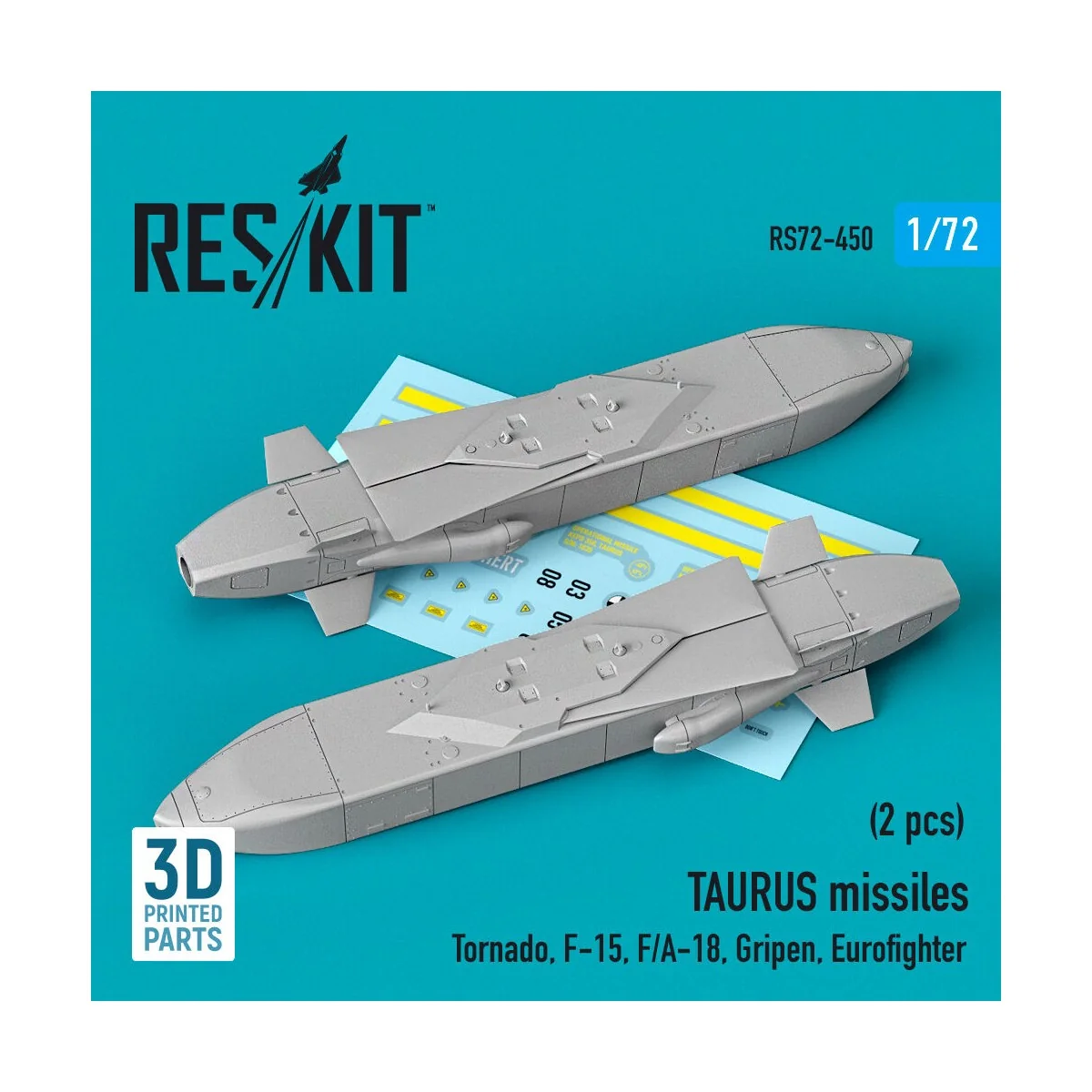 TAURUS missiles (2 pcs) (Tornado, F-15, F/A-18, Gripen, Eurofighter...