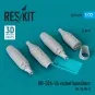UB-32A-24 rocket launchers (4 pcs) (Mi-24, Mi-8) (3D Printed) - Res...