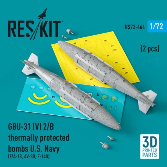 GBU-31 (V) 2/B thermally protected bombs U.S. Navy (2 pcs) (F/A-18,...