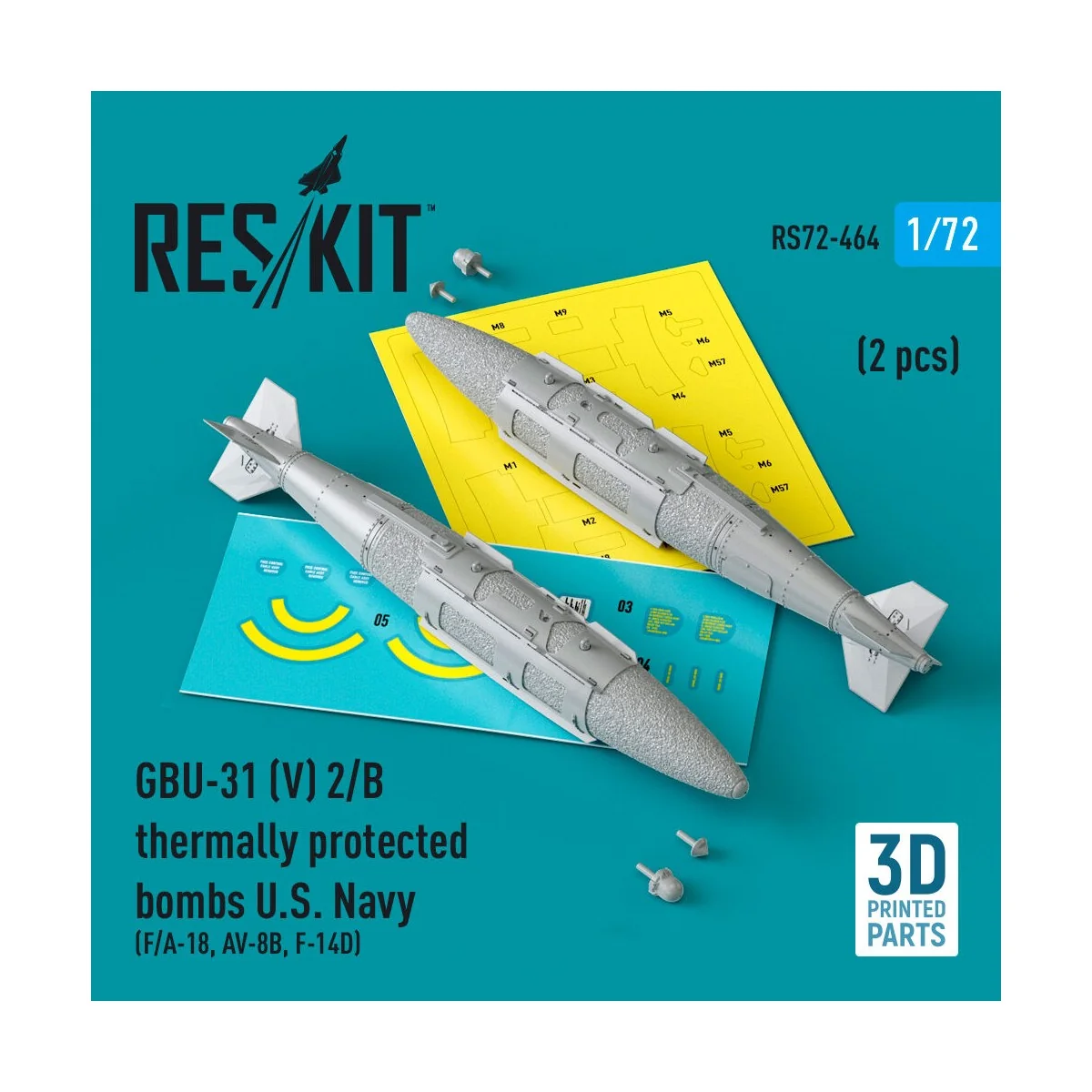 GBU-31 (V) 2/B thermally protected bombs U.S. Navy (2 pcs) (F/A-18,...