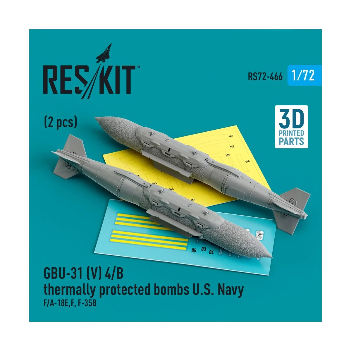 GBU-31 (V) 4/B thermally protected bombs U.S. Navy (2 pcs) (F/A-18E...