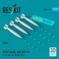 Mk.83 bombs with BSU-85 (4 pcs) (F-14, F/A-18, AV-8B, S-3) (3D prin... Mk.83 bombs with BSU-85 (4 pcs) (F-14, F/A-18, AV-8B, S-3) (3D prin...