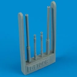 Bf 109G gun barrels für Hasegawa Bausatz - Quickboost QB32 026