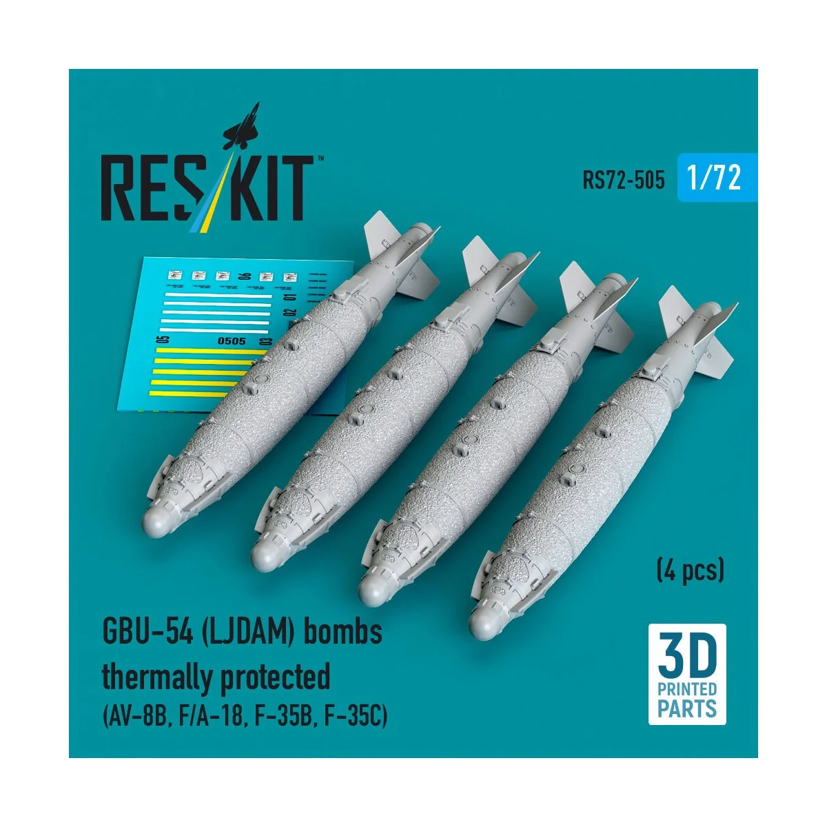 GBU-54 (LJDAM) bombs thermally protected (4 pcs) (AV-8B, F/A-18A-F,...