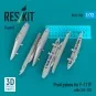Pivot pylons for F-111F with LAU-105 (4 pcs) - ResKit Models RS72-0502