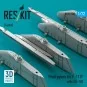 Pivot pylons for F-111F with LAU-105 (4 pcs) - ResKit Models RS72-0502
