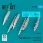 Pivot pylons for F-111 (A, D, E) with LAU-105 (4 pcs), 1/72 - ResKi...
