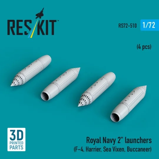 Royal Navy 2 launchers (4 pcs) (F-4, Harrier, Sea Vixen, Buccaneer)...