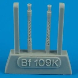 Bf 109K gun barrels für Hasegawa und Revell Bausatz, 1/32 - Quickbo...