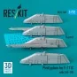 Pivot pylons for F-111C with LAU-105 (4 pcs) - ResKit Models RS72-0501