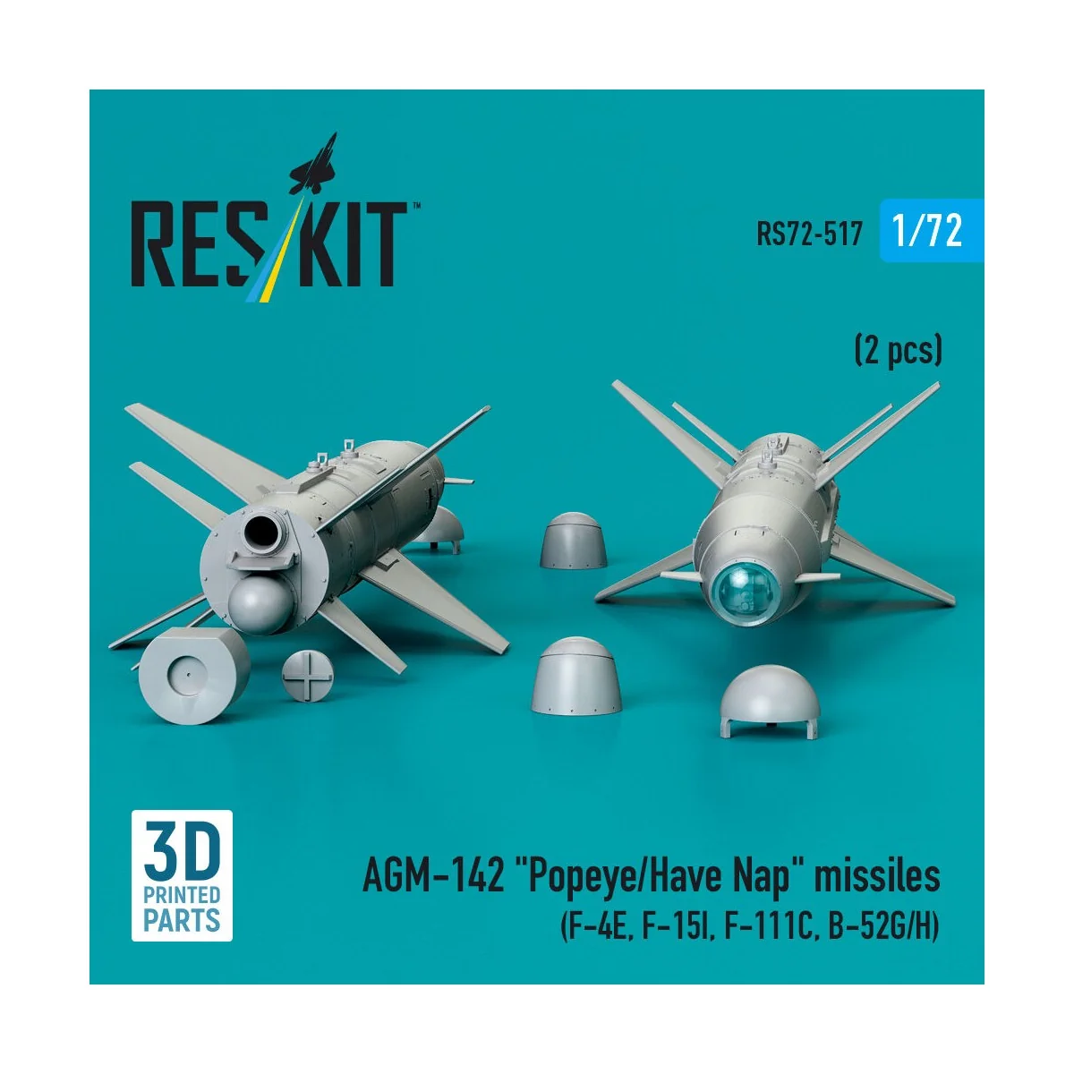 AGM-142 Popeye/Have Nap missiles (2 pcs) (F-4E, F-15I, F-111C, B-52...