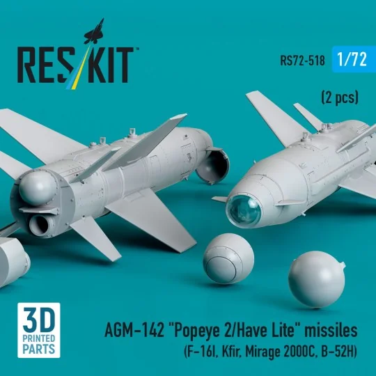 AGM-142 Popeye 2/Have Lite missiles (2 pcs) (F-16I, Kfir, Mirage 20... AGM-142 Popeye 2/Have Lite missiles (2 pcs) (F-16I, Kfir, Mirage 20...