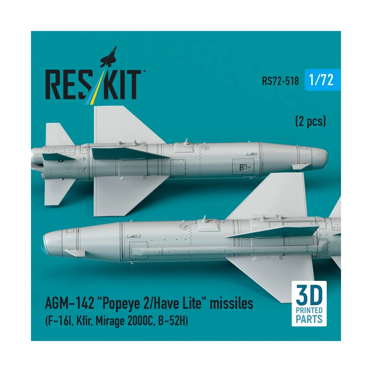 AGM-142 Popeye 2/Have Lite missiles (2 pcs) (F-16I, Kfir, Mirage 20... AGM-142 Popeye 2/Have Lite missiles (2 pcs) (F-16I, Kfir, Mirage 20...
