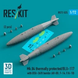 Mk.84 thermally protected/BLU-117 with BSU-36/B bombs (2 pcs) (AV-8...