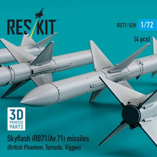 Skyflash (RB71/Av.71) missiles (4 pcs) (British Phantom, Tornado, V...