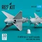 R-40TD (AA-6 Acrid) missiles (2 pcs) (MiG-25PD, MiG-25PDS) (3D Prin...