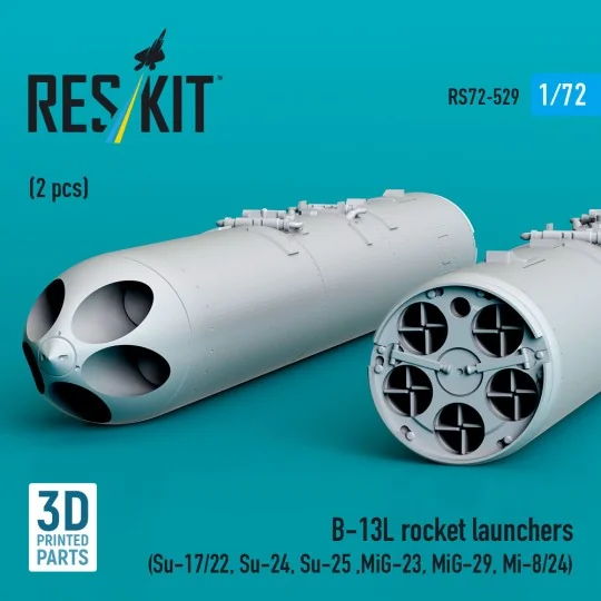 B-13L rocket launchers (2 pcs) (Su-17/22, Su-24, Su-25, MiG-27, MiG... B-13L rocket launchers (2 pcs) (Su-17/22, Su-24, Su-25, MiG-27, MiG...