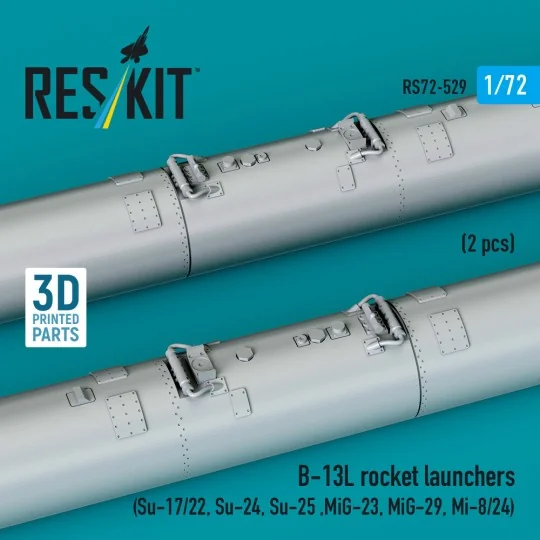 B-13L rocket launchers (2 pcs) (Su-17/22, Su-24, Su-25, MiG-27, MiG... B-13L rocket launchers (2 pcs) (Su-17/22, Su-24, Su-25, MiG-27, MiG...