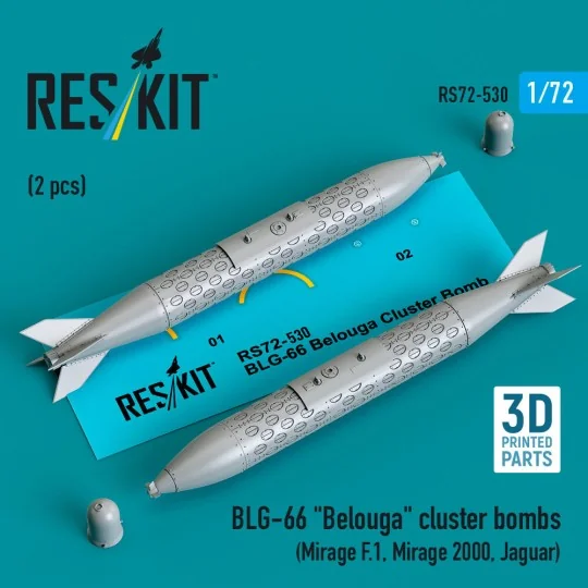 BLG-66 Belouga cluster bombs (2 pcs) (Mirage F.1, Mirage 2000, Jagu...