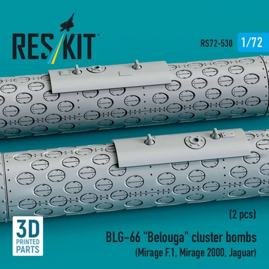 BLG-66 Belouga cluster bombs (2 pcs) (Mirage F.1, Mirage 2000, Jagu...