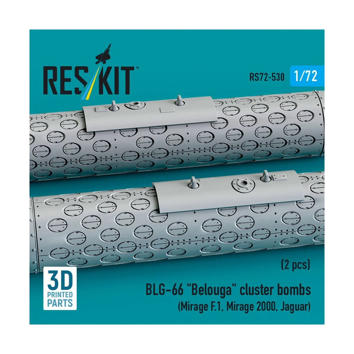 BLG-66 Belouga cluster bombs (2 pcs) (Mirage F.1, Mirage 2000, Jagu...