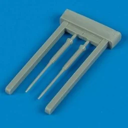 F-16C Fightnint Falcon Pitot Tubes für Trumpeter Bausatz, 1/32 - Qu...