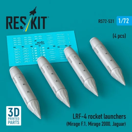 LRF-4 rocket launchers (4 pcs) (Mirage F.1, Mirage 2000, Jaguar) (3...