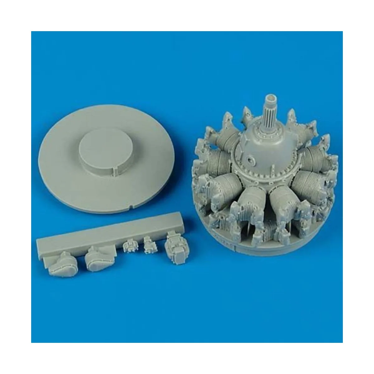 F4U-1D Corsair Engine für Hasegawa Bausatz - Quickboost QB32 036