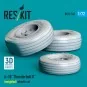 A-10 Thunderbolt II (weighted) wheels set (3D Printed) - ResKit Mod...