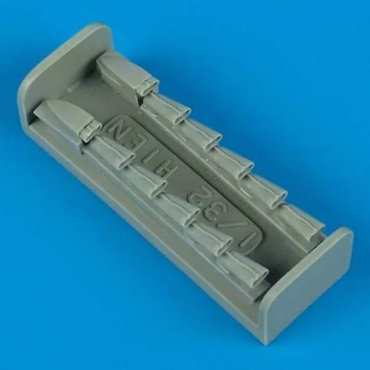 Ki 61-I exhaust für Trumpeter Bausatz, 1/32 - Quickboost QB32 037 Ki 61-I exhaust für Trumpeter Bausatz, 1/32 - Quickboost QB32 037