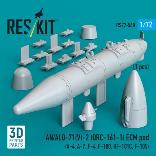 AN/ALQ-71(V)-2 (QRC-161-1) ECM pod (1pcs) (A-4, A-7, F-4, F-100, RF...
